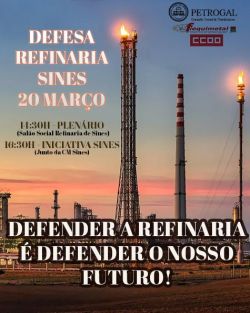 20260320RefinariaSines cartaz